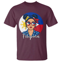 Philippines Girl Filipina T Shirt Flag Filipino Pride - Wonder Print Shop