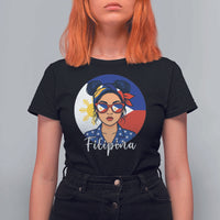 Philippines Girl Filipina T Shirt For Women Flag Filipino Pride - Wonder Print Shop