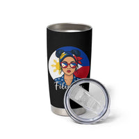 Philippines Girl Tumbler Cup Filipina Philippines Flag Filipino Pride