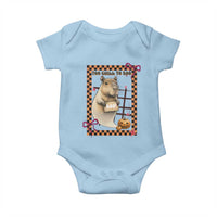 Halloween Capybara Baby Onesie Funny Too Chill To Boo - Wonder Print Shop