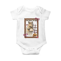 Halloween Capybara Baby Onesie Funny Too Chill To Boo - Wonder Print Shop
