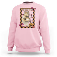 Halloween Capybara Sweatshirt Funny Too Chill To Boo - Wonder Print Shop