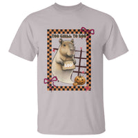 Halloween Capybara T Shirt Funny Too Chill To Boo - Wonder Print Shop