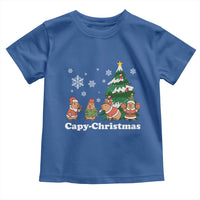 Christmas Capybara Toddler T Shirt Funny Capy Xmas Gift Idea - Wonder Print Shop