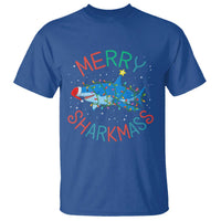 Christmas Shark T Shirt Funny Merry Sharkmas Xmas Gift - Wonder Print Shop