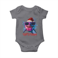 Funny Christmas Santa Shark Xmas Gift Baby Onesie - Wonder Print Shop