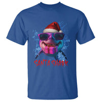 Funny Christmas Santa Shark Xmas Gift T Shirt - Wonder Print Shop