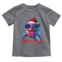 Funny Christmas Santa Shark Xmas Gift Toddler T Shirt - Wonder Print Shop