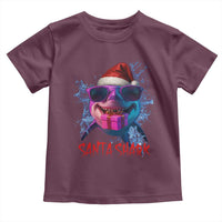 Funny Christmas Santa Shark Xmas Gift Toddler T Shirt - Wonder Print Shop