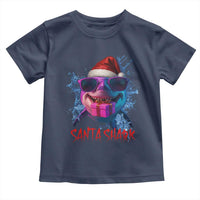 Funny Christmas Santa Shark Xmas Gift Toddler T Shirt - Wonder Print Shop