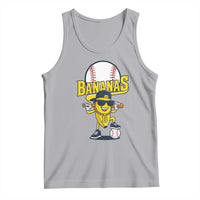 Cool Banana Playing Baseball Tank Top Funny Fruit Sports Gift - Wonder Print Shop