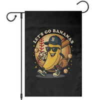 Funny Banana Baseball Garden Flag Sports Humor Banana Baseball - Wonder Print Shop
