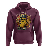 Funny Banana Baseball Hoodie Sports Humor Banana Baseball - Wonder Print Shop