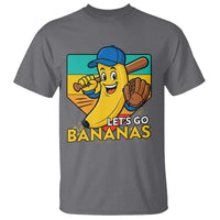 Lets Go Bananas T Shirt Funny Banana Baseball Fruit Sports Gift - Wonder Print Shop