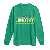 Funny Seattle Jimothy The Raccoon Long Sleeve Shirt Football Parody Viral Trash Panda Feral Meme