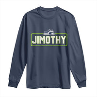 Funny Seattle Jimothy The Raccoon Long Sleeve Shirt Football Parody Viral Trash Panda Feral Meme