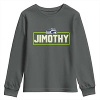 Funny Seattle Jimothy The Raccoon Youth Sweatshirt Football Parody Viral Trash Panda Feral Meme