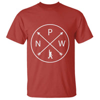 PNW Bigfoot Crossed Arrows Pacific Northwest Pride T Shirt