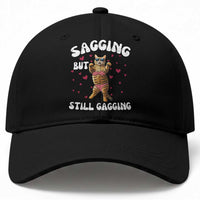 Funny Cat Sexy Baseball Cap Sagging But Still Gagging Gift