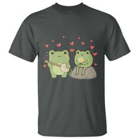 Cute Frog Lover Gift T Shirt Romantic Frog Music - Wonder Print Shop