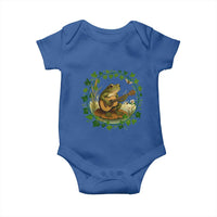 Funny Frog Playing Guitar Baby Onesie Music Lovers Gift - Wonder Print Shop