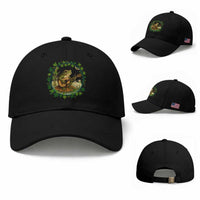 Funny Frog Playing Guitar Baseball Cap Music Lovers Gift