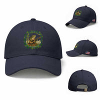 Funny Frog Playing Guitar Baseball Cap Music Lovers Gift