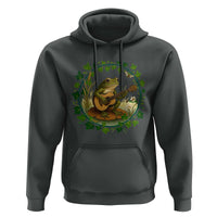 Funny Frog Playing Guitar Hoodie Music Lovers Gift - Wonder Print Shop