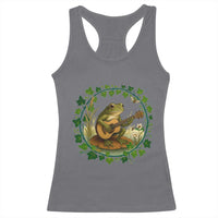 Funny Frog Playing Guitar Racerback Tank Top Music Lovers Gift - Wonder Print Shop