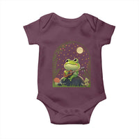 Frog Playing Guitar Baby Onesie Gift for Musicians - Wonder Print Shop