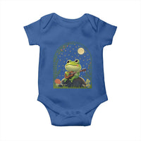 Frog Playing Guitar Baby Onesie Gift for Musicians - Wonder Print Shop