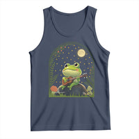 Frog Playing Guitar Tank Top Gift for Musicians - Wonder Print Shop
