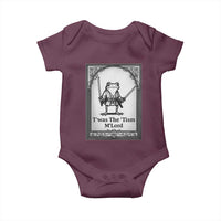 T’was The Tism M’Lord Baby Onesie Funny Medieval Knight Frog Gift - Wonder Print Shop