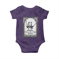 T’was The Tism M’Lord Baby Onesie Funny Medieval Knight Frog Gift - Wonder Print Shop