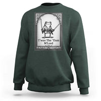 T’was The Tism M’Lord Sweatshirt Funny Medieval Knight Frog Gift - Wonder Print Shop
