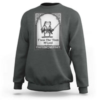 T’was The Tism M’Lord Sweatshirt Funny Medieval Knight Frog Gift - Wonder Print Shop