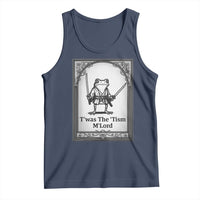 T’was The Tism M’Lord Tank Top Funny Medieval Knight Frog Gift - Wonder Print Shop