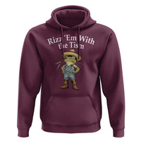 Autism Frog Hoodie Funny Rizz Em With The Tism - Wonder Print Shop