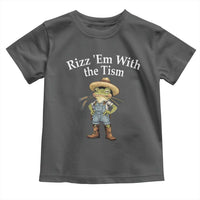 Autism Frog Toddler T Shirt Funny Rizz Em With The Tism - Wonder Print Shop