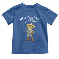 Autism Frog Toddler T Shirt Funny Rizz Em With The Tism - Wonder Print Shop