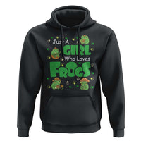 Just A Girl Who Loves Frogs Gift Hoodie - Wonder Print Shop