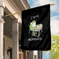 Funny Office Frog Garden Flag I Hate Mondays - Wonder Print Shop