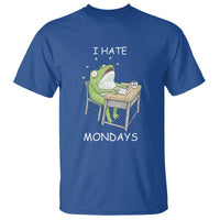 Funny Office Frog T Shirt I Hate Mondays - Wonder Print Shop