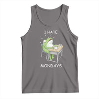Funny Office Frog Tank Top I Hate Mondays - Wonder Print Shop