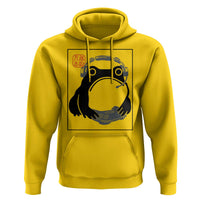 Grumpy Frog Gamer Japanese Ink Painting Hoodie - Wonder Print Shop