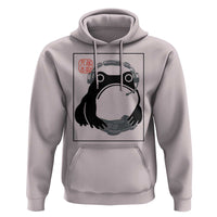 Grumpy Frog Gamer Japanese Ink Painting Hoodie - Wonder Print Shop
