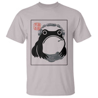Grumpy Frog Gamer Japanese Ink Painting T Shirt - Wonder Print Shop