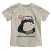 Grumpy Frog Gamer Japanese Ink Painting Toddler T Shirt - Wonder Print Shop