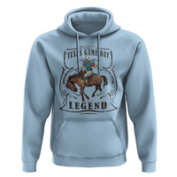 Texas Game Day Legend Hoodie Funny Football Cowboy - Wonder Print Shop