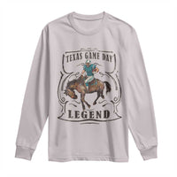 Texas Game Day Legend Long Sleeve Shirt Funny Football Cowboy - Wonder Print Shop
